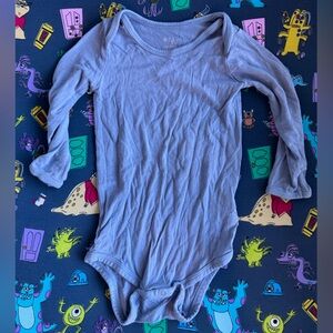 Kyte BABY Light Blue Long Sleeve Bodysuit